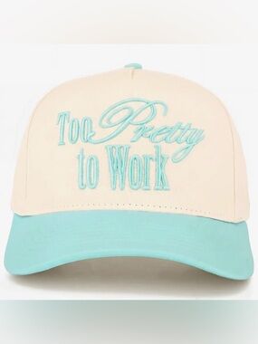 C.C. Boutique 'Too Pretty to Work' Hat
